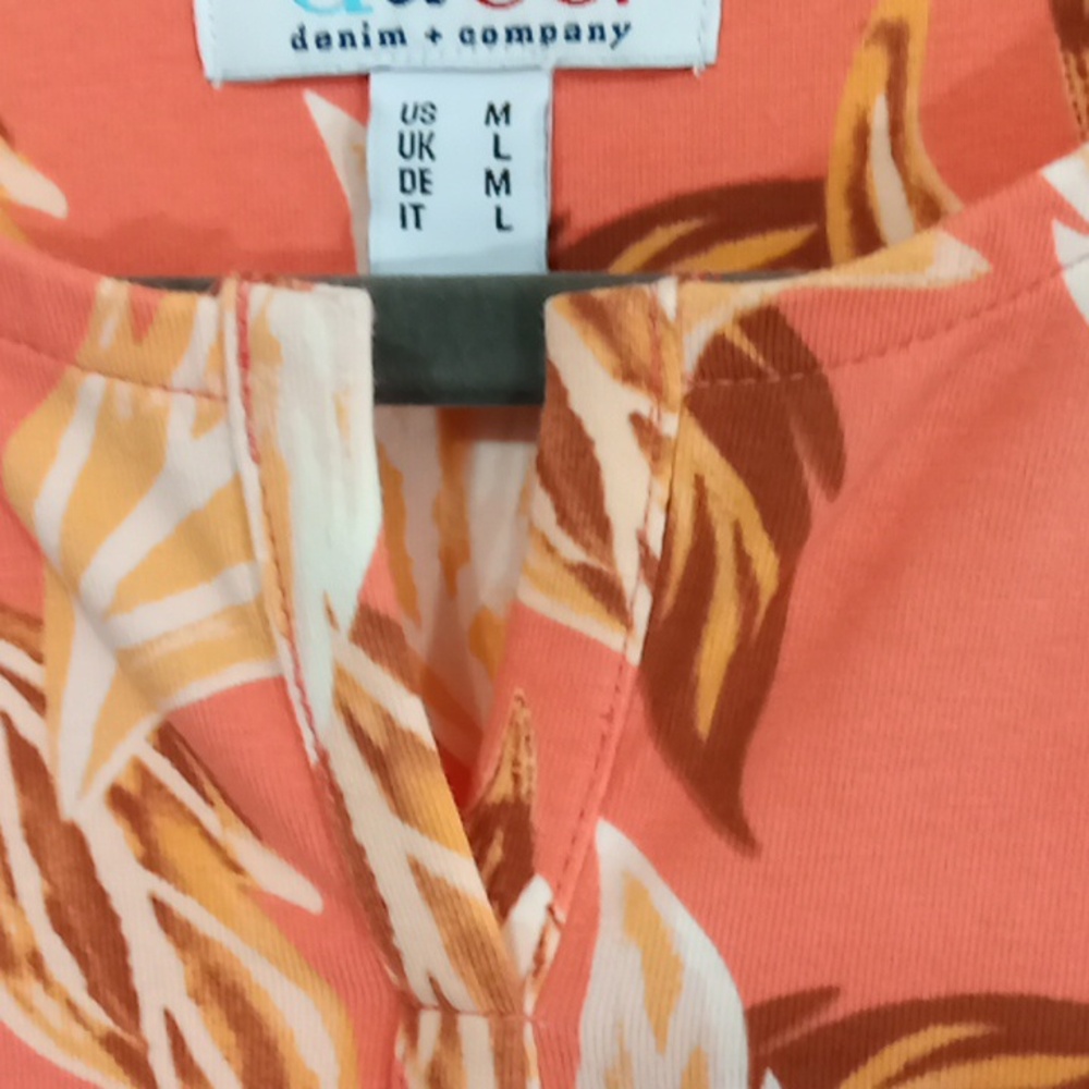 D & Co  Comfy Summer Dress  M - Picture 6 of 8